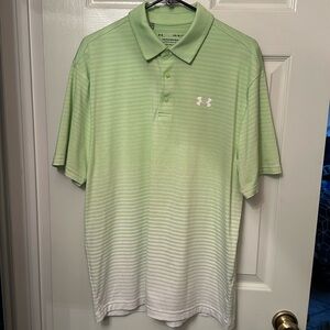 Under Armor Green Golf Polo - Men’s Large